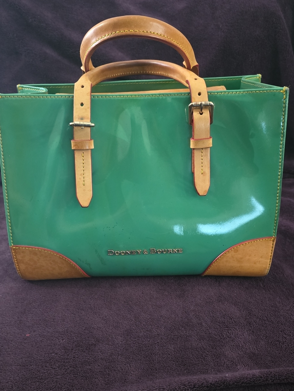 Dooney & Bourke Janine Leather Satchel with  Wallet